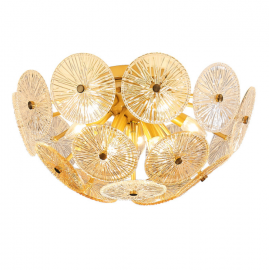 Lily Pad Glass Ceiling lamp - Luxury Designer Lighting︱Woo lighting