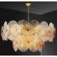 Lily Pad Glass Chandelier 2 tiers