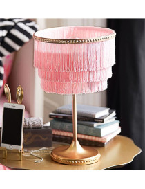 Silk Fringe LED Table Lamp