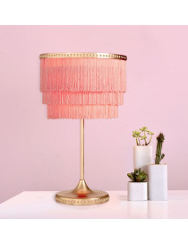 Silk Fringe LED Table Lamp