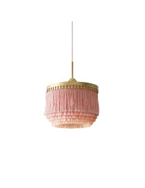 Modern Silk Fringe Pendant Lamp