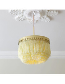 Modern Silk Fringe Pendant Lamp