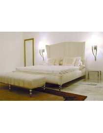 Brunilde wall lamp white color in bedroom