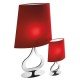 Slight table lamp Axo red color front view