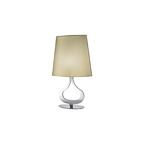 Slight table lamp Axo vanilla color front view