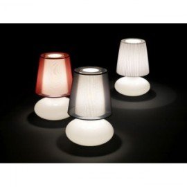 Muf table lamp Bover red color H61cm / black color H61cm / white color H30cm