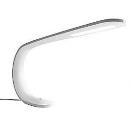 Sigma table lamp Vibia white color front view