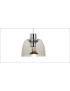 Serena ceiling lamp Modiss transparent color front view