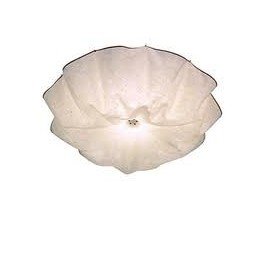 Celestia ceiling lamp white color Diam 70cm front view