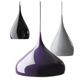 Spinning pendant lamp And Tradition black color / purple color / white color Diam 24cm / Diam 40cm front view