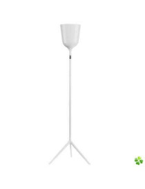 Copacabana P floor lamp Metalarte white color front view