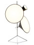 Cone tripod stand floor lamp Tom Dixon Model A front view