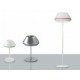 Spool table lamp Lucente white color S / L front view