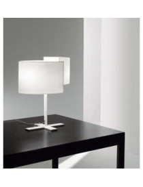 Joiin table lamp Pallucco white color front view