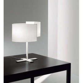 Joiin table lamp Pallucco white color front view