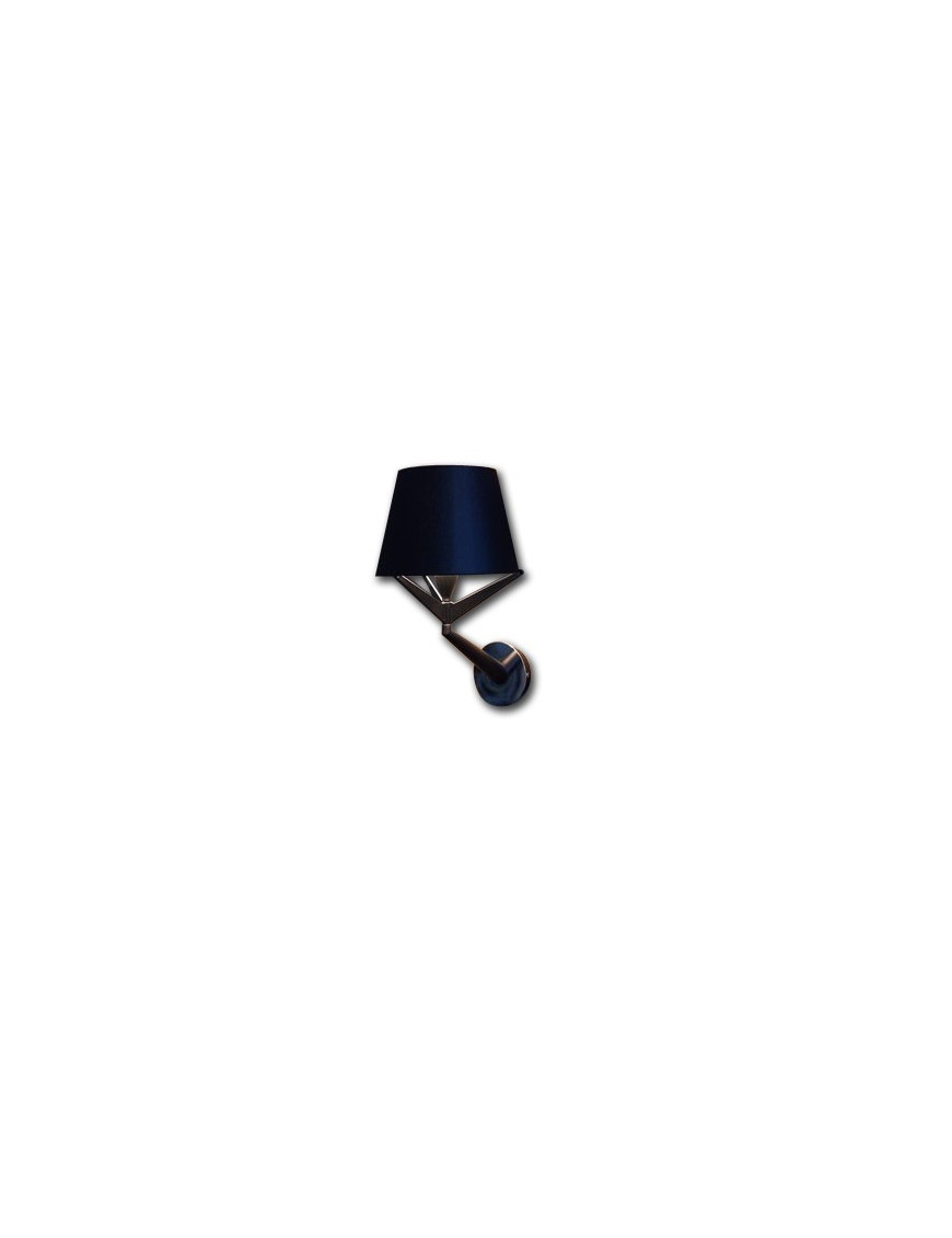 S71 wall lamp Axis 71 black color front view S71 wall lamp Axis 71 black color front view
