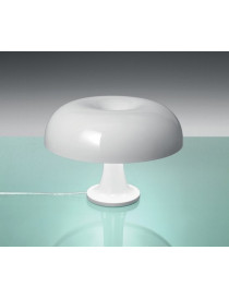 Nesso Table Lamp Artemide white color front view