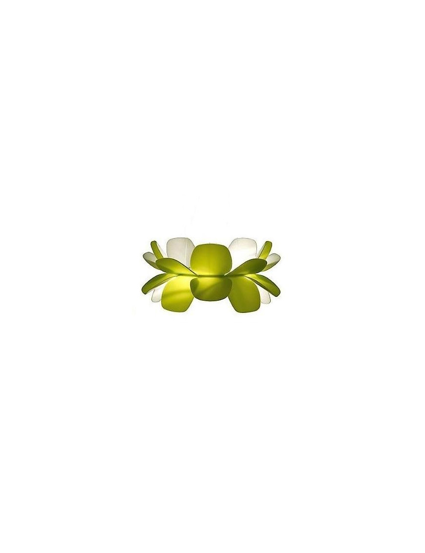 Infiore ceiling Lamp Estiluz green color front view Infiore ceiling Lamp Estiluz green color front view