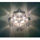 Hope wall lamp Luceplan transparent color in dining room