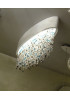 OLA ceiling lamp oval Masiero S front view