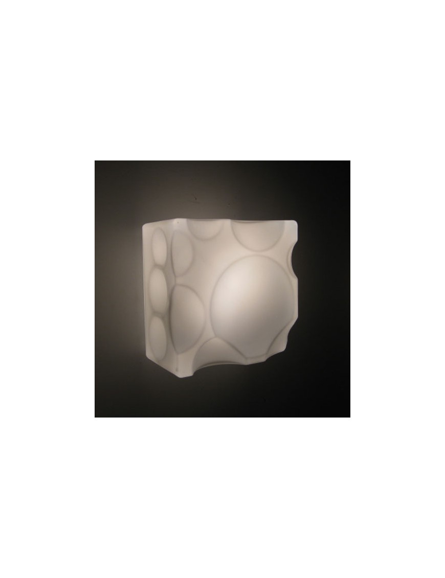 Stanley Cheese wall or ceiling lamp FDV white color S front view