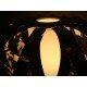 ROLANDA table lamp Bover black color with detail
