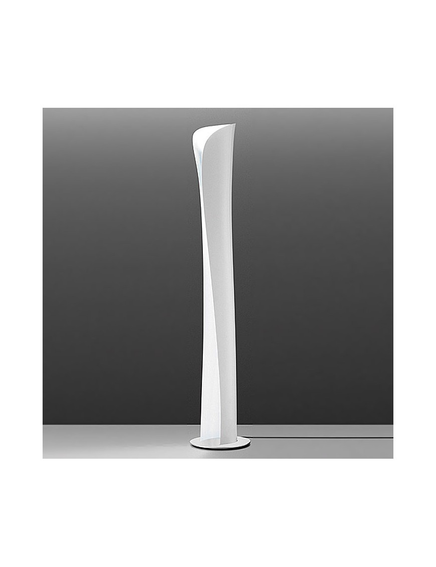 Cadmo floor lamp Artemide white color front view Cadmo floor lamp Artemide white color front view