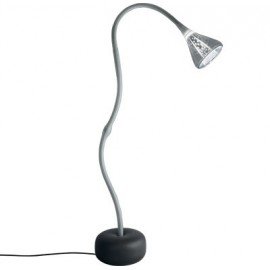 Pipe floor lamp Artemide white color front view