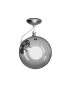 Miconos ceiling lamp Artemide transparent color diam 30cm