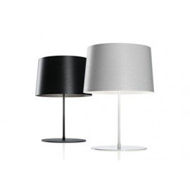 Twiggy table lamp Foscarini black color / white color front view
