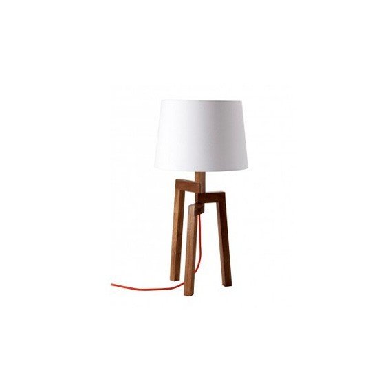 Stilt Table Lamp Blu Dot white color front view