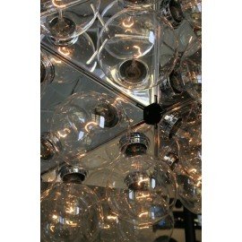 Taraxacum wall or ceiling lamp Flos transparent color with detail