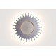 Schproket wall lamp Christopher Moulder white color front view