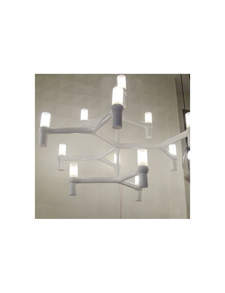 Crown minor major Chandelier pendant lamp Nemo white color 12 lights Crown minor major Chandelier pendant lamp Nemo white color 12 lights