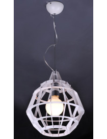 Cage pendant lamp Dare Studio white color front view