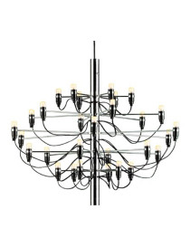 2097 chandelier pendant lamp Flos chrome color diam 65cm