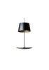 Illusion pendant lamp Northern lighting black color front view