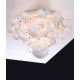 Royal BB Luxury Ceiling lamp Quasar white color M front view