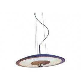 Deifobo pendant Lamp Artemide blue color front view
