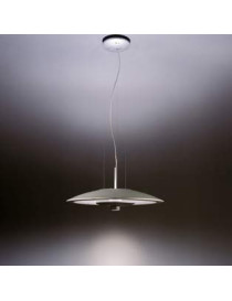 Deifobo pendant Lamp Artemide white color front view