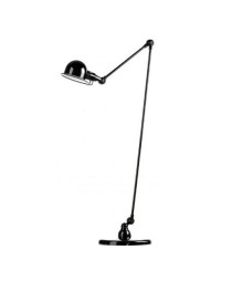 Lak Jielde floor lamp black color front view