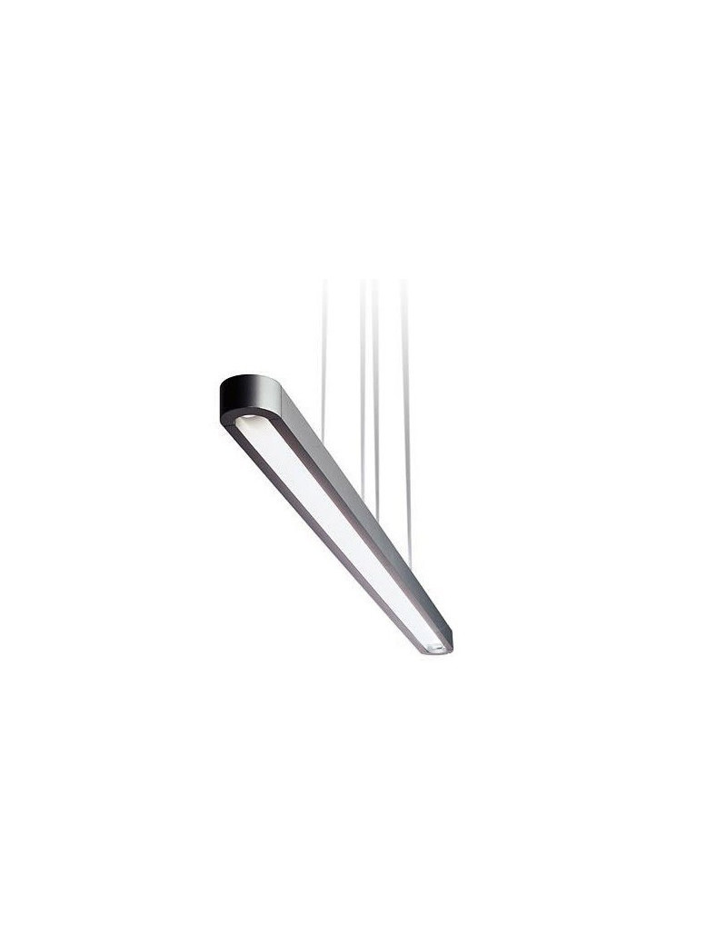 Talo pendant lamp Artemide silver color front view Talo pendant lamp Artemide silver color front view
