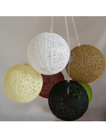 Random pendant lamp Moooi beige color / white color / red color / black color / coffee color / green color Diam 60cm side view