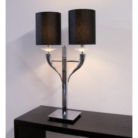 Loving arms table lamp Ilfari black color side view