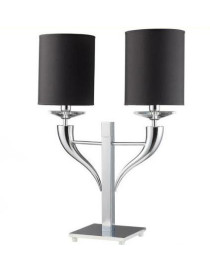 Loving arms table lamp Ilfari black color front view