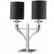 Loving arms table lamp Ilfari black color front view