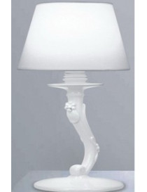  DEJA VU table lamp Karman white color front view