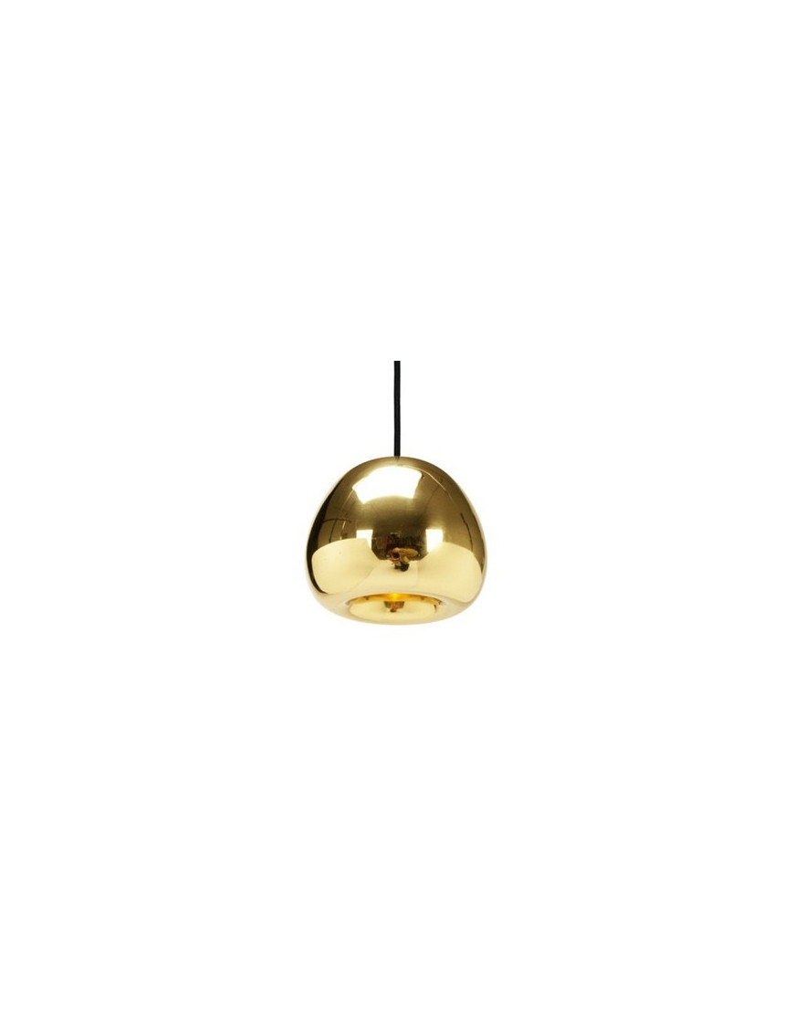 Void Mini pendant lamp Tom Dixon copper color front view Void Mini pendant lamp Tom Dixon copper color front view