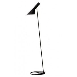 Arne Jacobsen Floor lamp Louis Poulsen black color front view