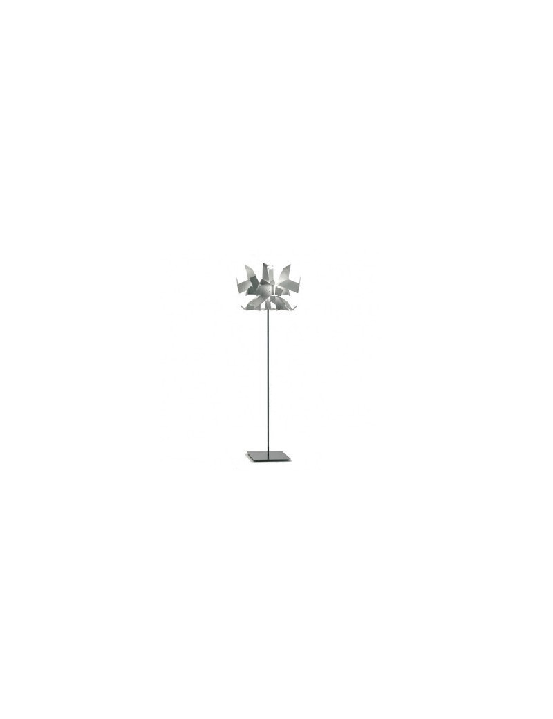 Glow floor lamp Pallucco white color front view Glow floor lamp Pallucco white color front view